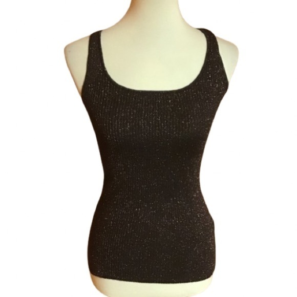 3 for 20 $ bundle Derek Heart Bronze Sparkly Racerback Tank Top - Picture 1 of 11